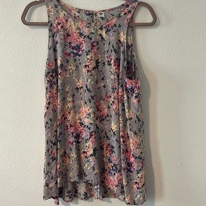 Old Navy Floral Tank Top